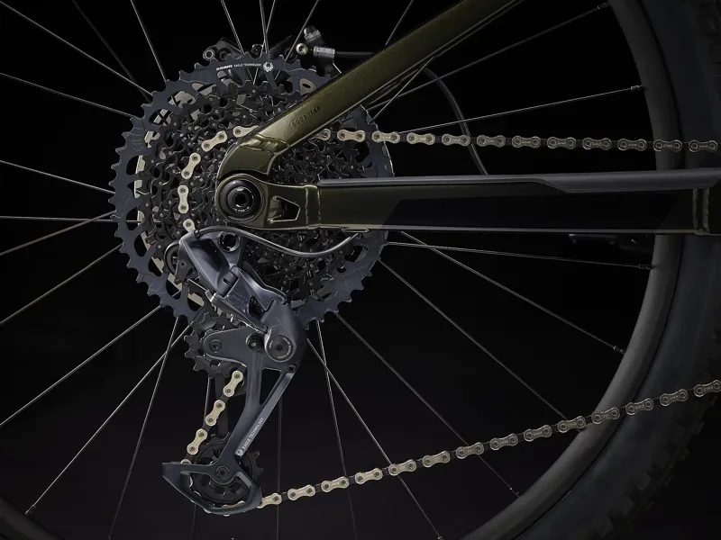 TREK Rail 9 GX Gen 2 625Wh Electric Mountain Bike Black Olive and Trek Black-7